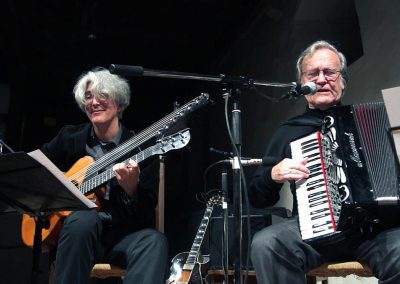 Vlado Blum und Karl Hodina beim Konzert in der Mühle Ottelfingen 2014
